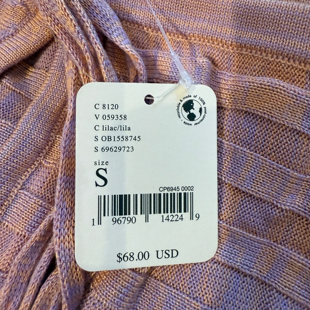 Free People Mauve Strapless Pleated Top - Picture 7 of 10